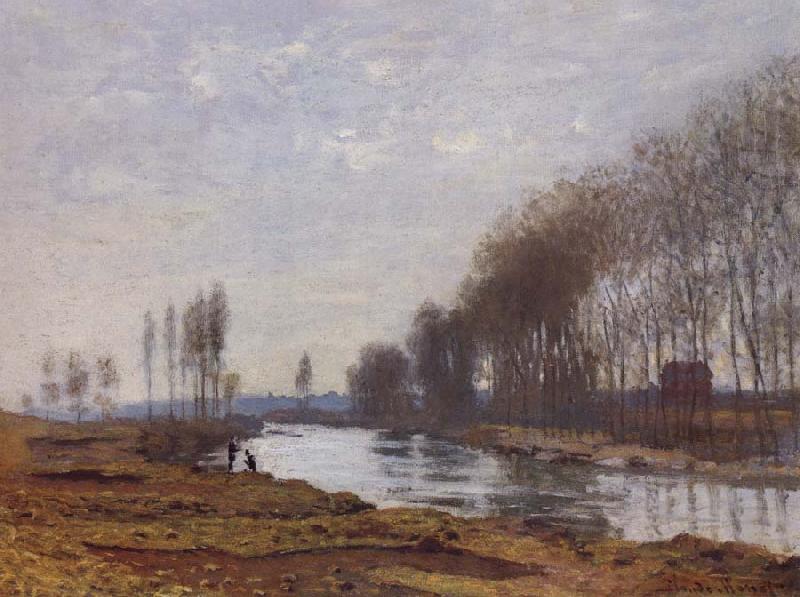 Claude Monet The Petit Bras of the Seine at Argenteuil China oil painting art